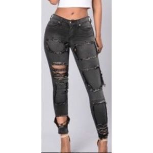 Fashion Nova Hardcore Jeans